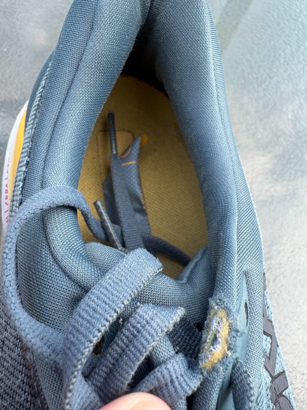 Hoka One One Bondi 8 Goblin Blue Mountain Spring Running Men 10 D Pre-Owned - Picture 6 of 9